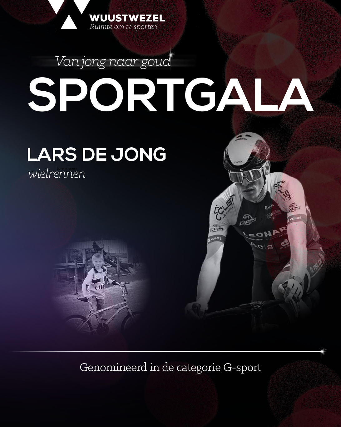 Lars de Jong - genomineerd voor het Wuustwezels Sportgala 2024