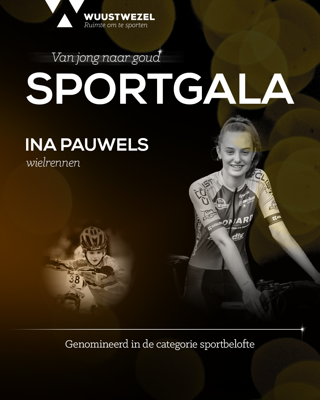 Ina Pauwels, genomineerd voor het Wuustwezels Sportgala 2024