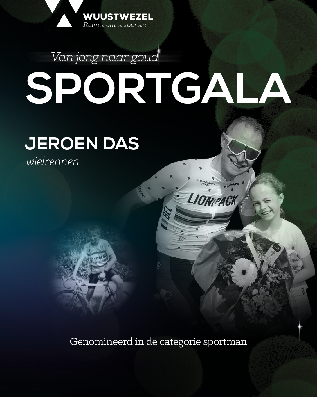 Jeroen Das, genomineerd voor het Wuustwezels Sportgala 2024