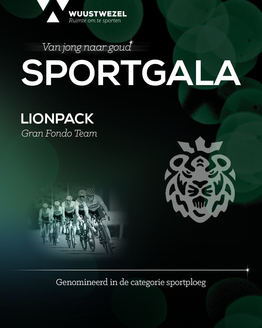 Lionpack, genomineerd voor het Wuustwezels Sportgala 2024