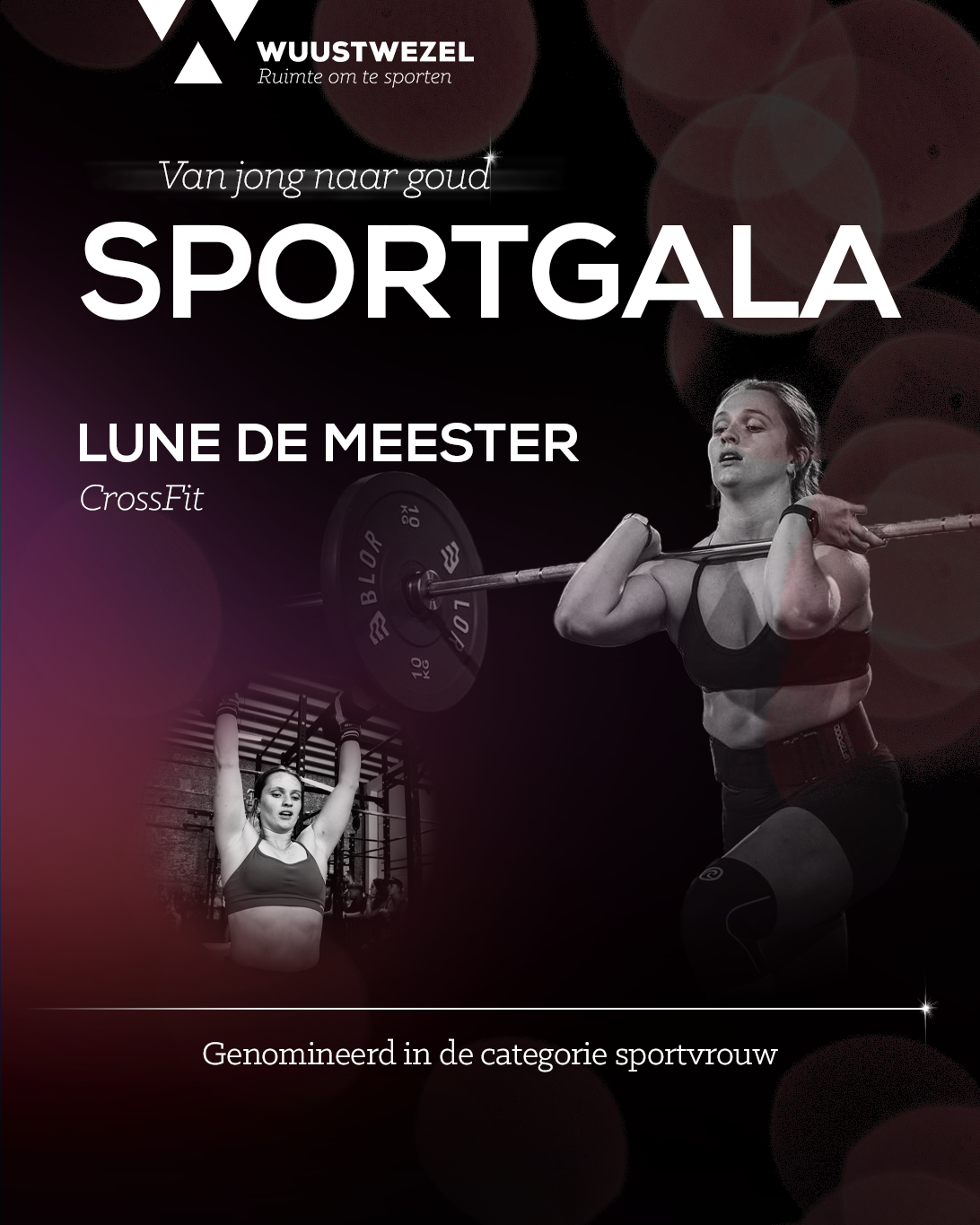 Lune De Meester, genomineerd voor het Wuustwezels Sportgala 2024