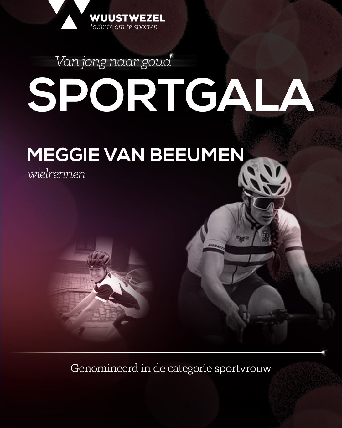 Meggie Van Beeumen, genomineerd voor het Wuustwezels Sportgala 2024