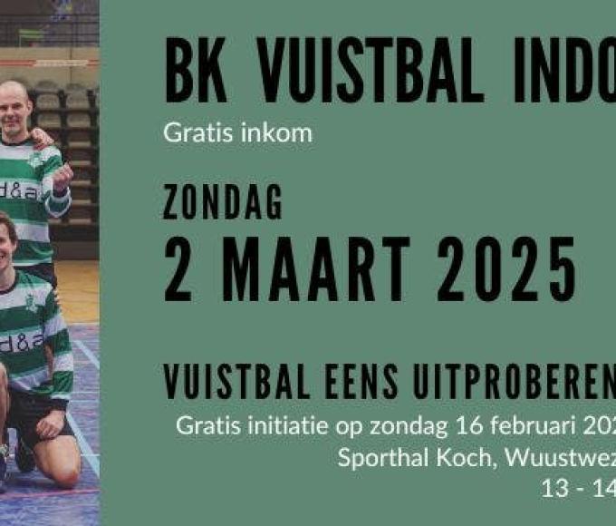 Gratis Initiatie Vuistbal © Belgische Vuistbal Associatie