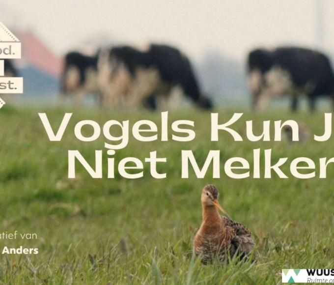 Documentaire 'Vogels kun je niet melken' © Voedsel Anders