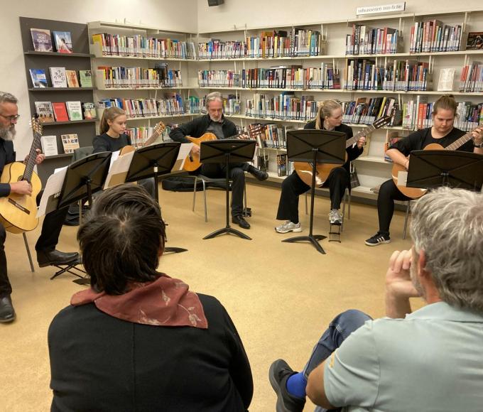 Muziek in de bib - Gooreind © Bibliotheek Wuustwezel