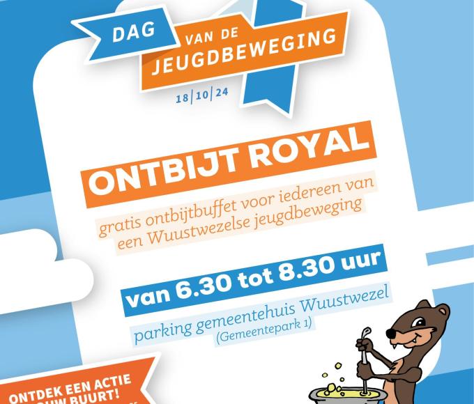 Ontbijt Royal © Jeugddienst Wuustwezel