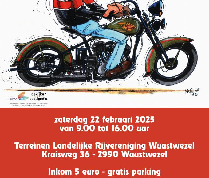 Wuustwezelse oldtimer motorbeurs © Wuustwezelse Oldtimer motorvrienden