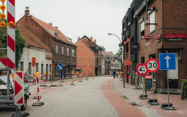 nutswerken in de Dorpsstraat - mei 2024